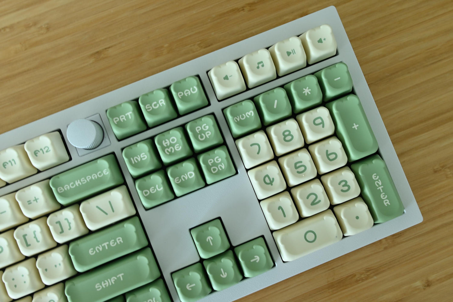 Cute Green Tea Matcha Theme Keycap Set