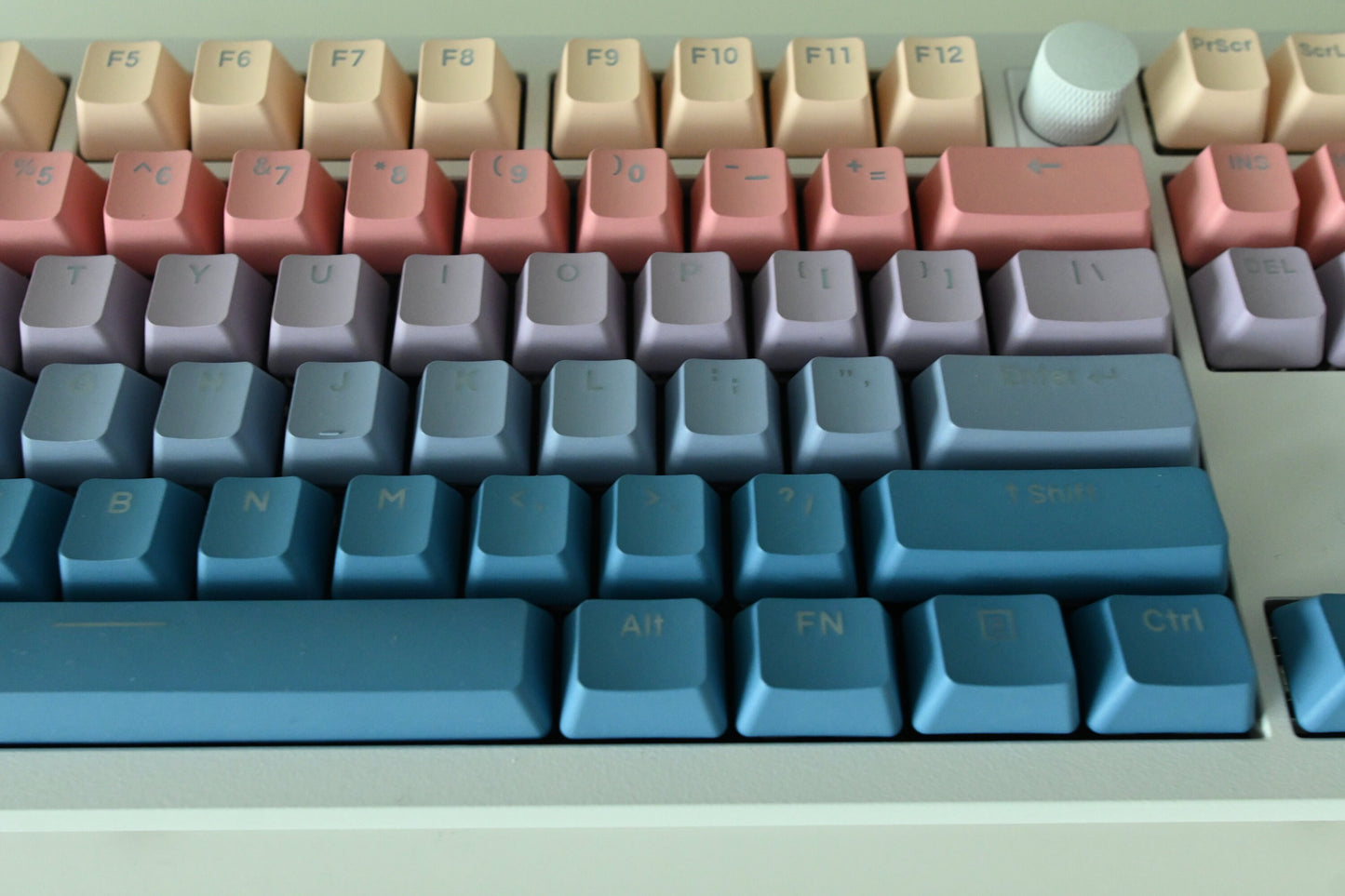 Evening Sunset Gradient Backlit Keycap Set