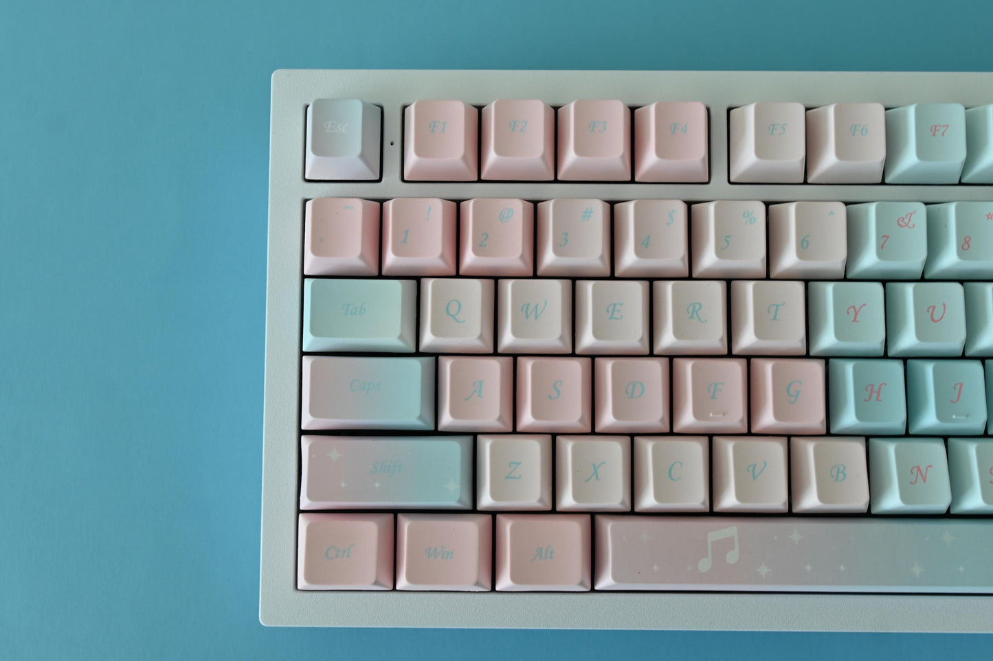Cotton Candy Dream Theme Keycap Set