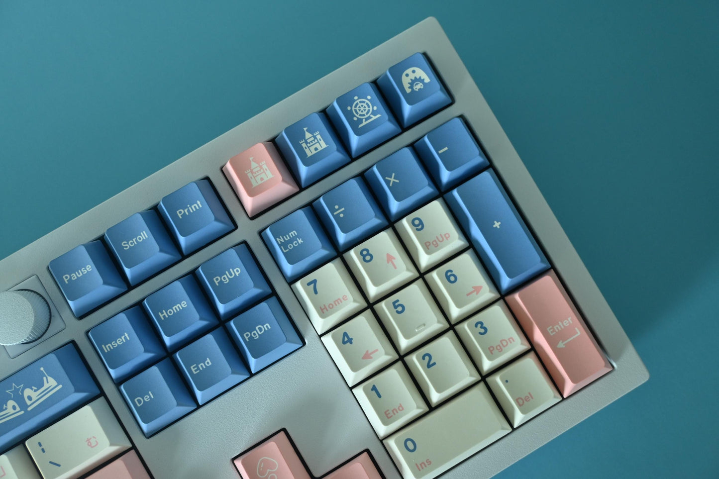 Cute Fun Amusement Theme Park Keycap Set