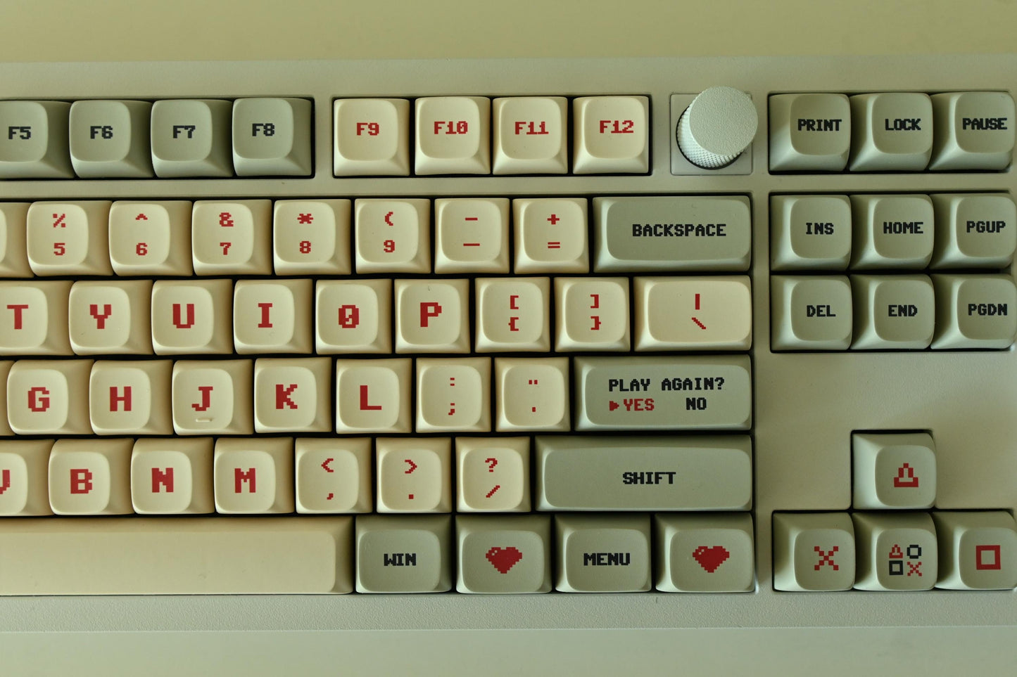 Retro Mario Video Game Keycap Set