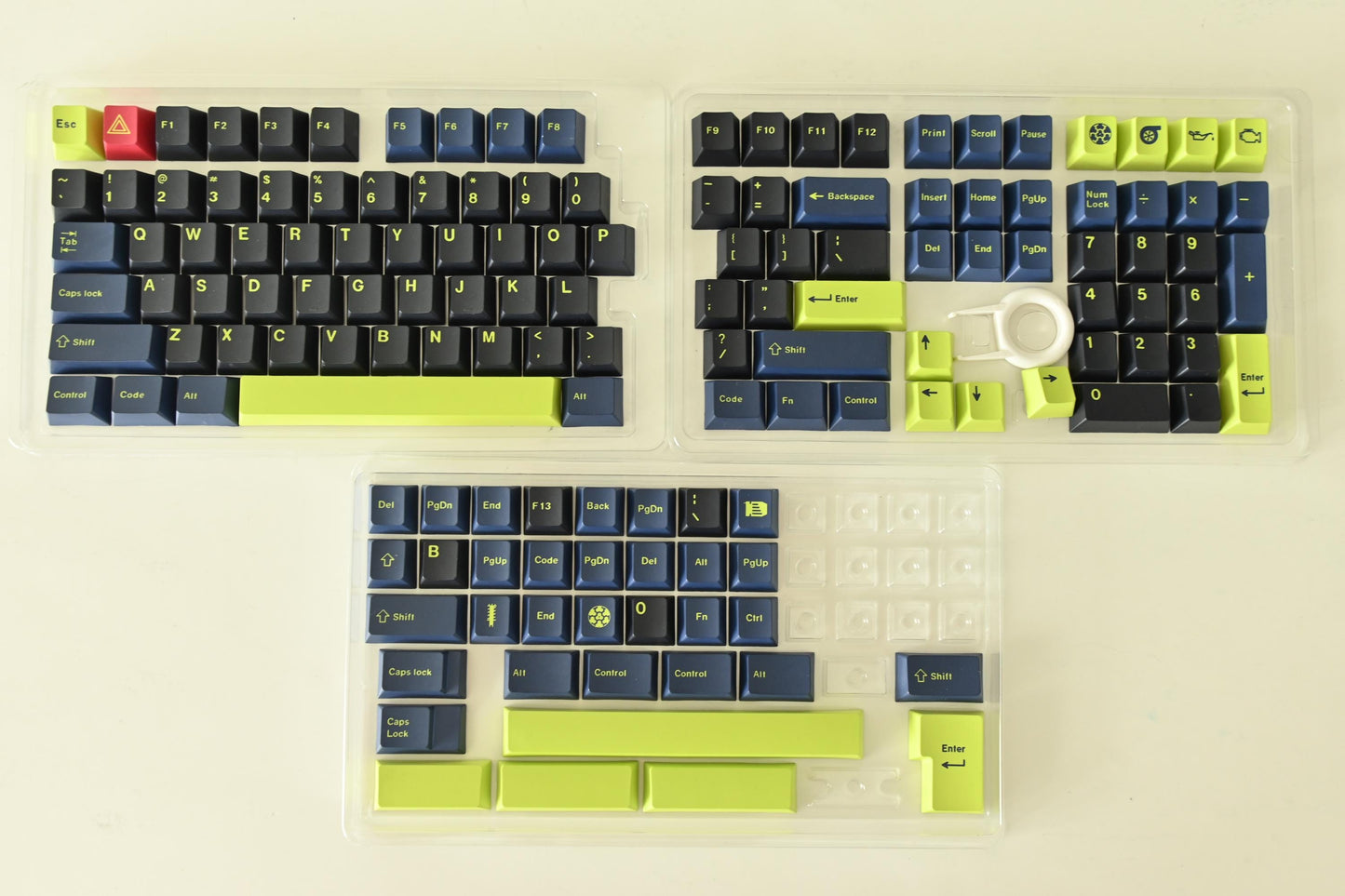 Neon Cyberpunk Theme Keycap Set