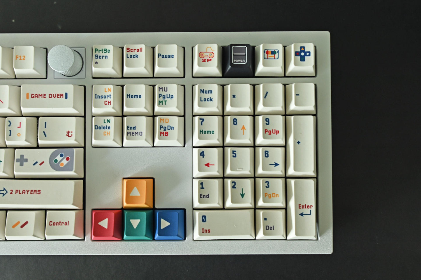 Retro Japanese Video Game Theme Keycap Set