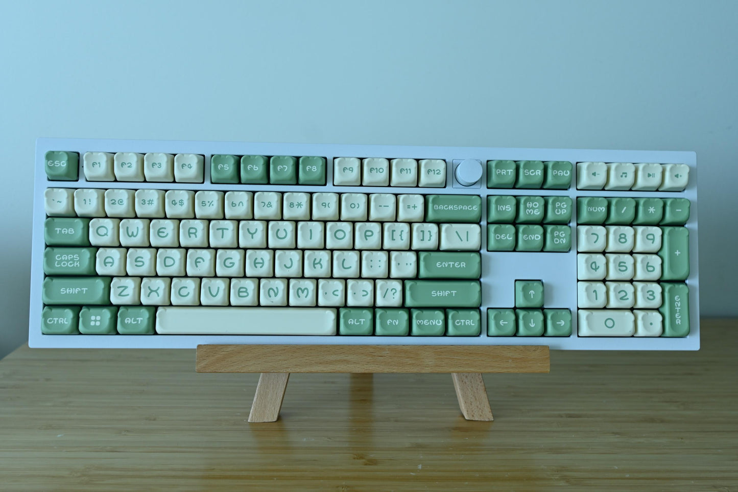 Cute Green Tea Matcha Theme Keycap Set