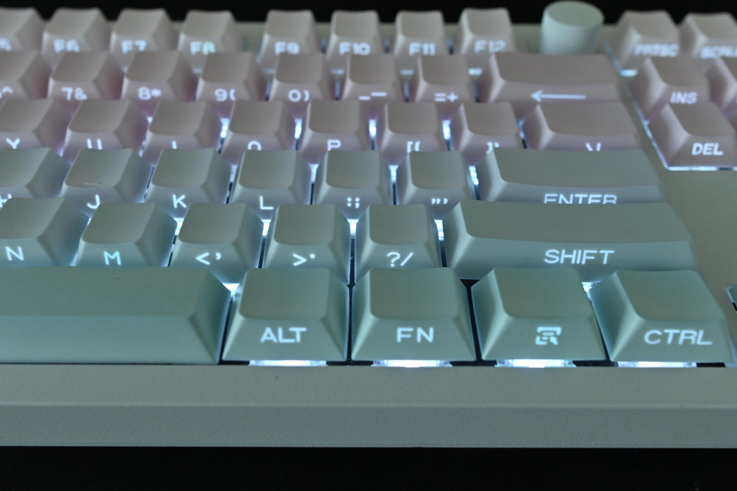 Fairy Cloud Sky Backlit Side Print Keycap Set