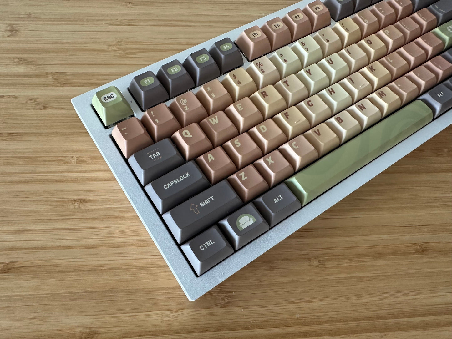 Cute Cafe Green Tea Dessert Keycap Set