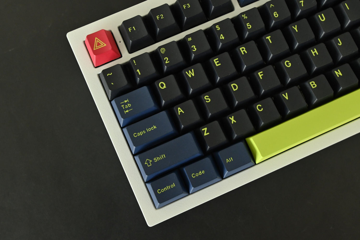 Neon Cyberpunk Theme Keycap Set