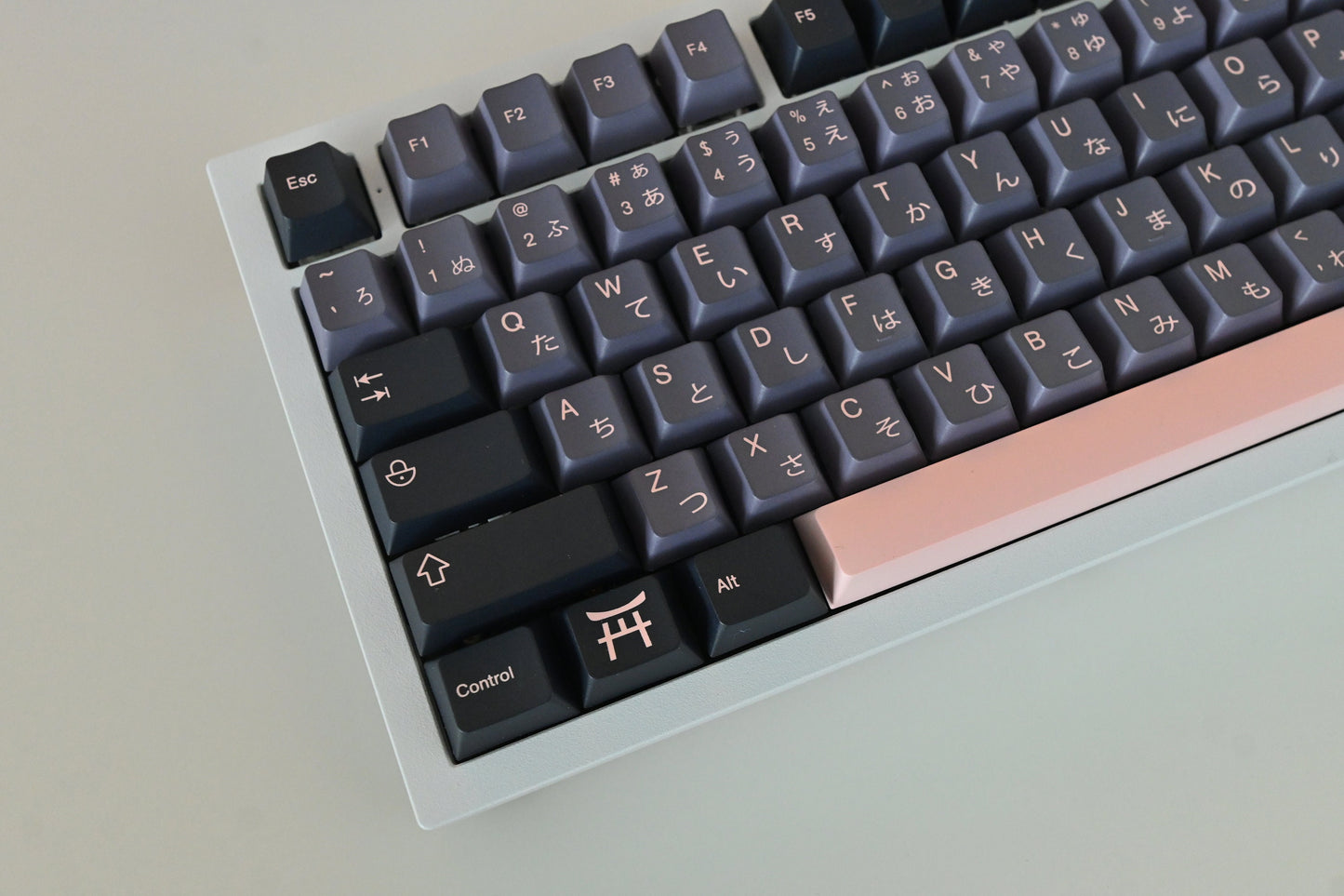 Night Sakura Japanese Theme Keycap Set