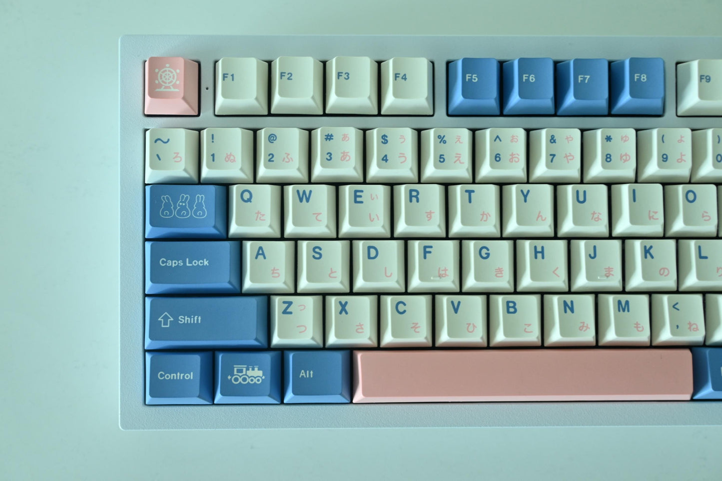 Cute Fun Amusement Theme Park Keycap Set