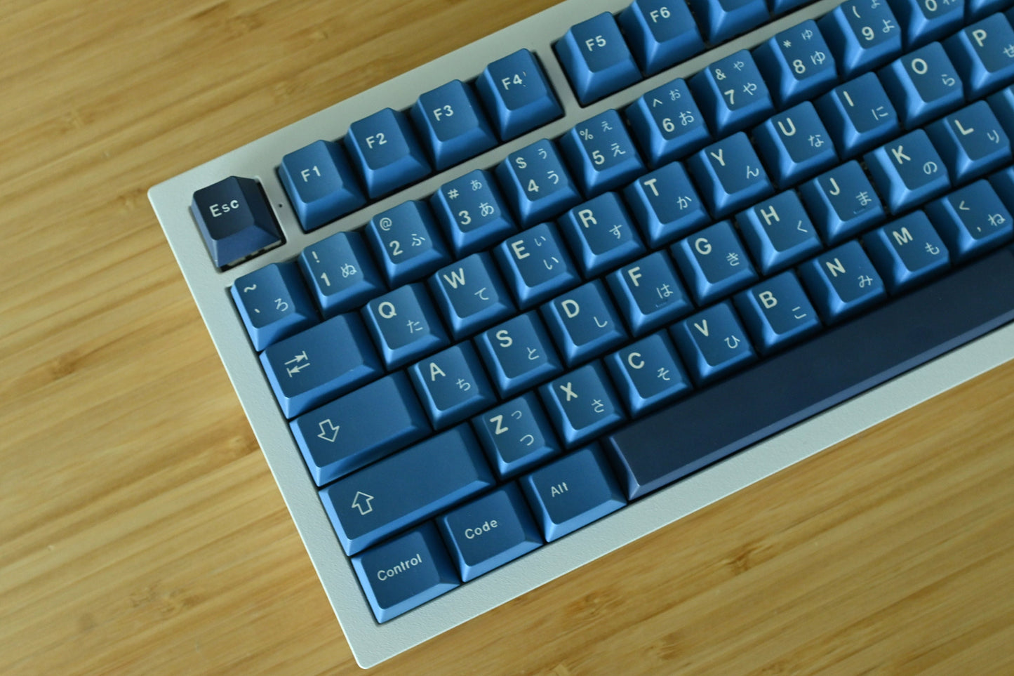 Cobalt Dark Blue Japanese Keycap Set