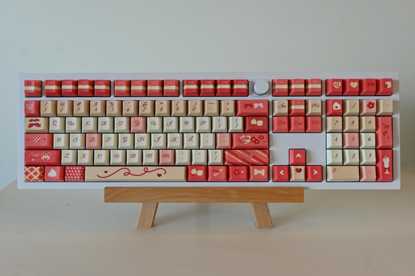 Valentines Love Heart Theme Keycap Set