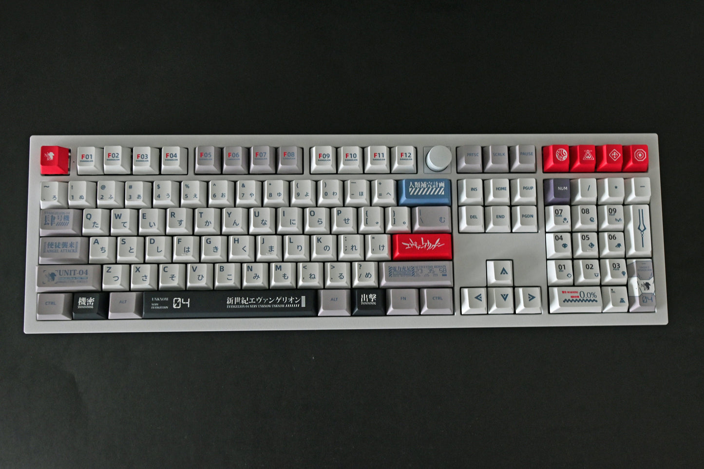 Eva Unit 04 Mecha Robot Anime Japanese Theme Keycap Set