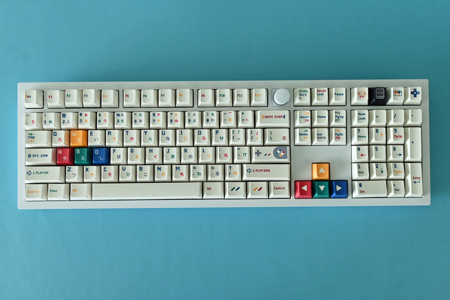 Retro Japanese Video Game Theme Keycap Set