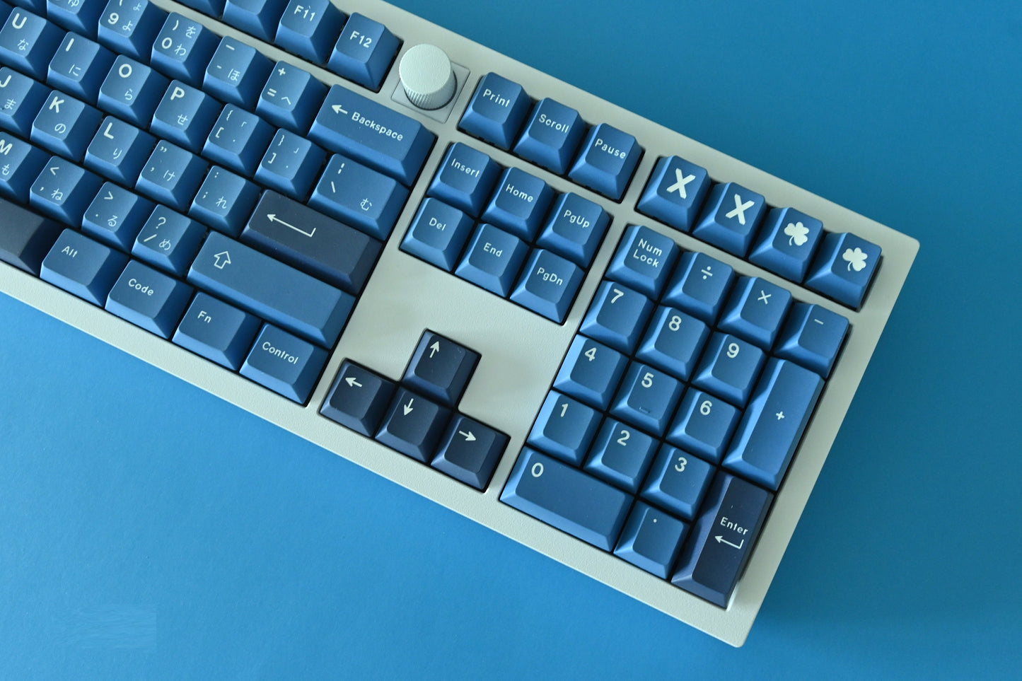 Cobalt Dark Blue Japanese Keycap Set