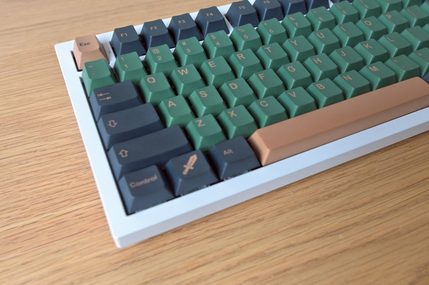 Green Zelda Link Hero Video Game Theme Keycap Set