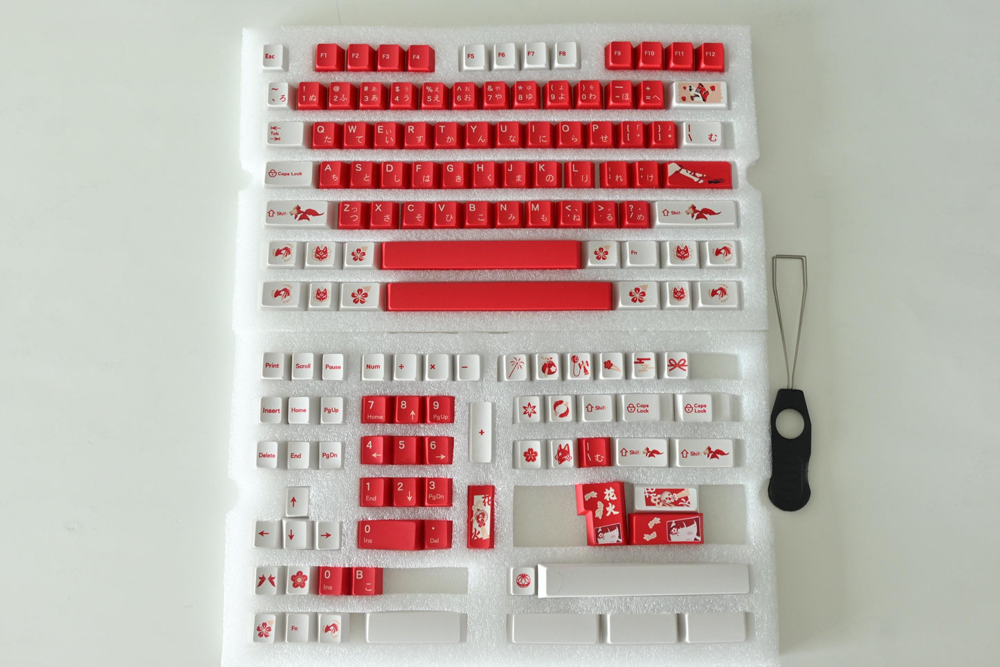 Fireworks Hanabi Japanese Cherry Blossom Keycap Set