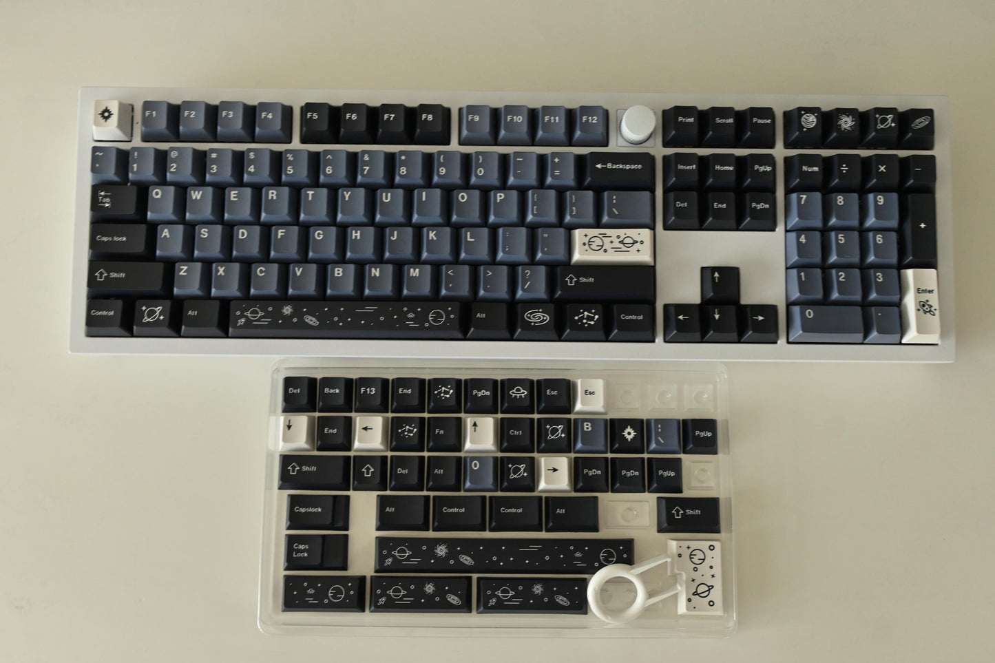 Dark Galaxy Universe Outer Space Keycap Set