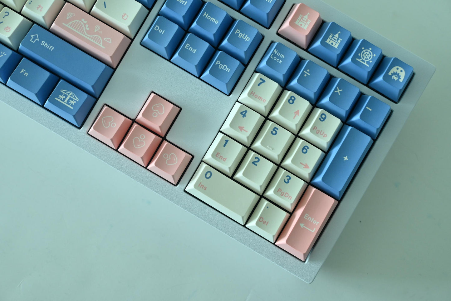 Cute Fun Amusement Theme Park Keycap Set