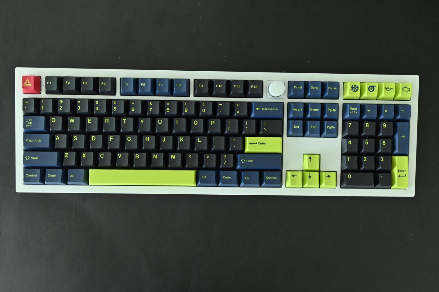 Neon Cyberpunk Theme Keycap Set