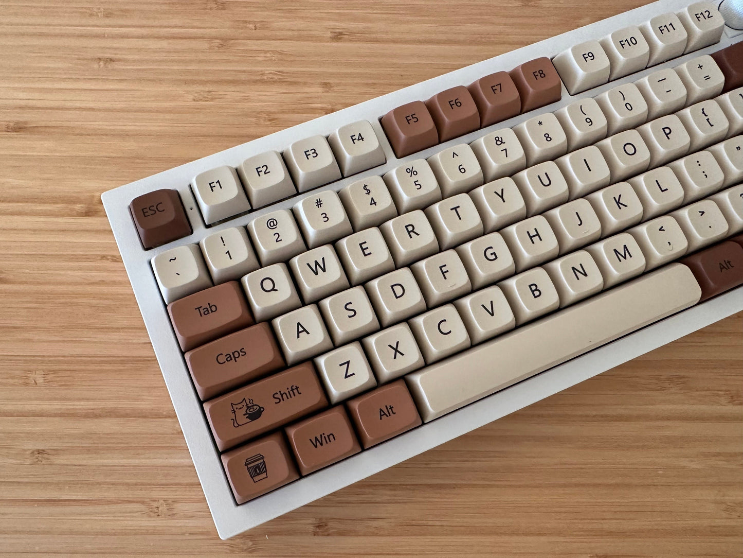 Cute Cat Cafe Theme Keycap Set