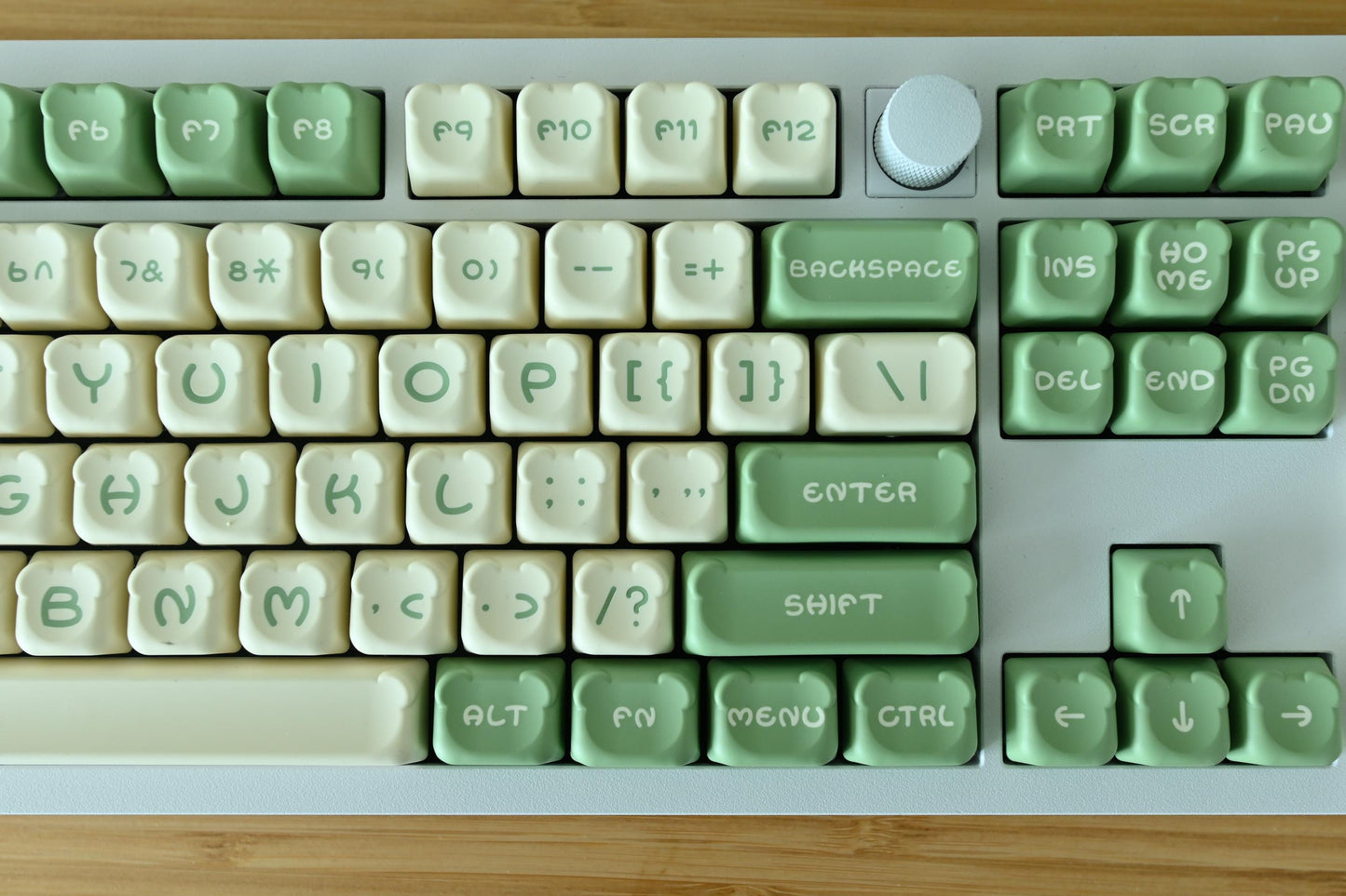 Cute Green Tea Matcha Theme Keycap Set