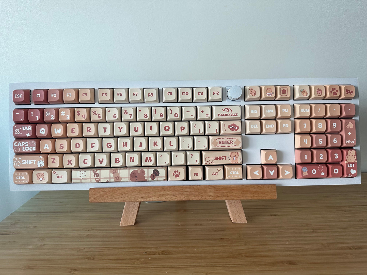 Candy Bear Cafe Theme Keycap Set