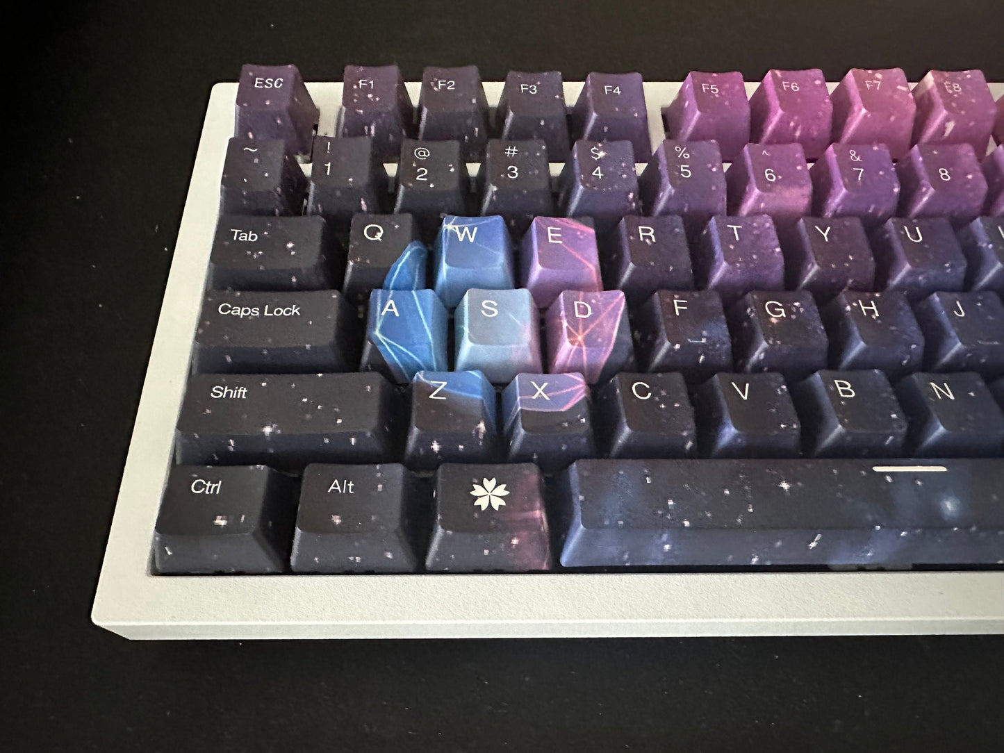 Starry Dark Night Sky Dream Keycap Set