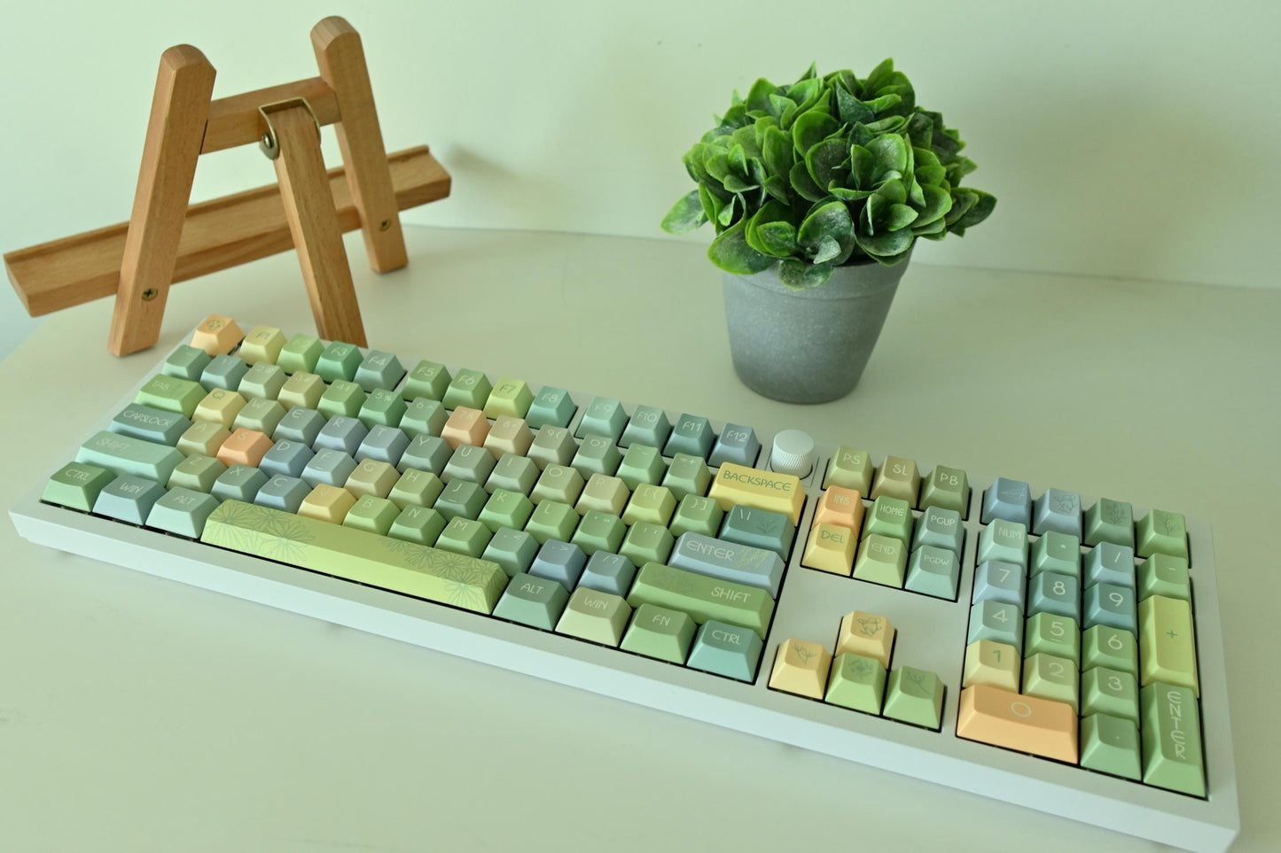 Green Garden Nature Theme Keycap Set