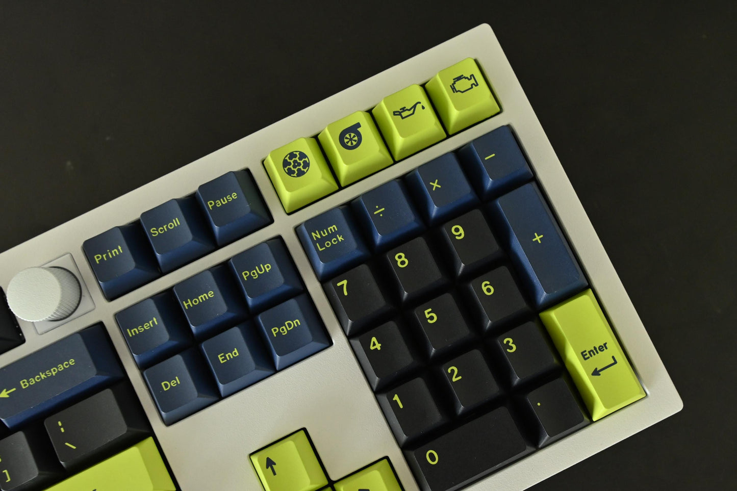 Neon Cyberpunk Theme Keycap Set