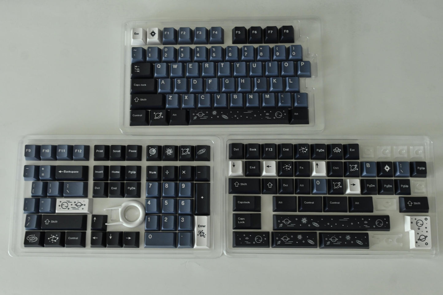 Dark Galaxy Universe Outer Space Keycap Set