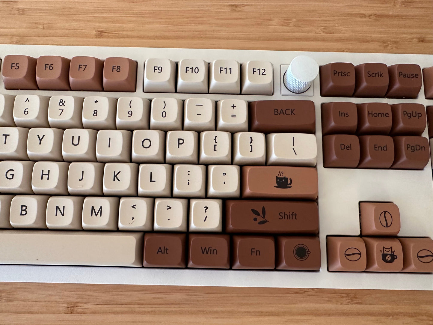 Cute Cat Cafe Theme Keycap Set