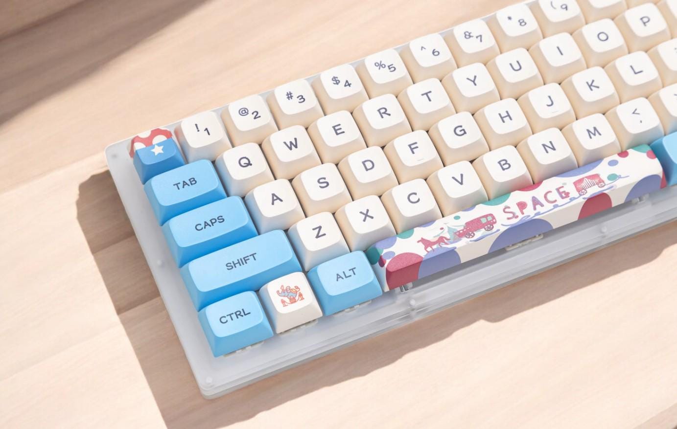 Cute Magic Circus Theme Keycap Set