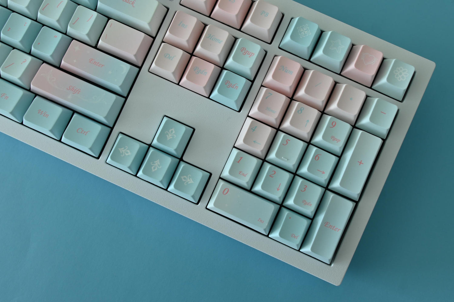 Cotton Candy Dream Theme Keycap Set