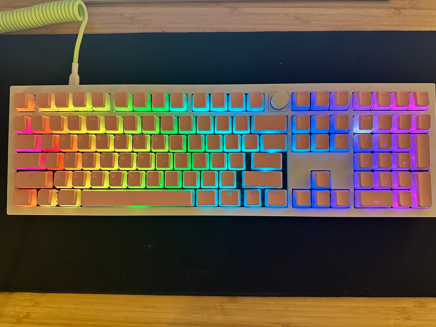 Backlit Pudding Keycap Set