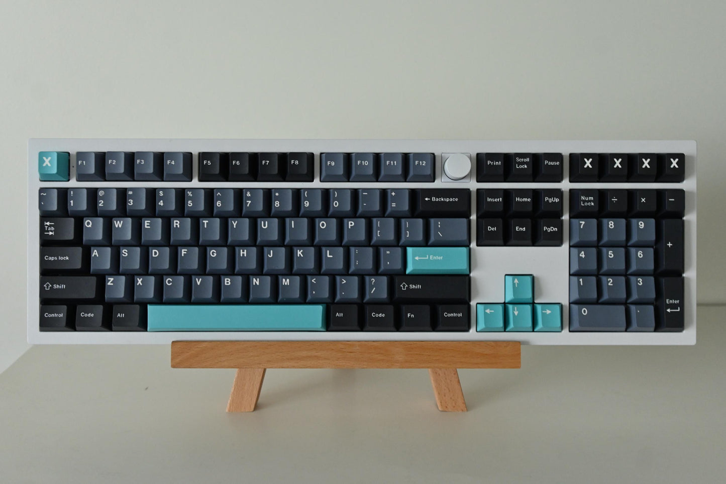 Modern Gray Black Theme Keycap Set