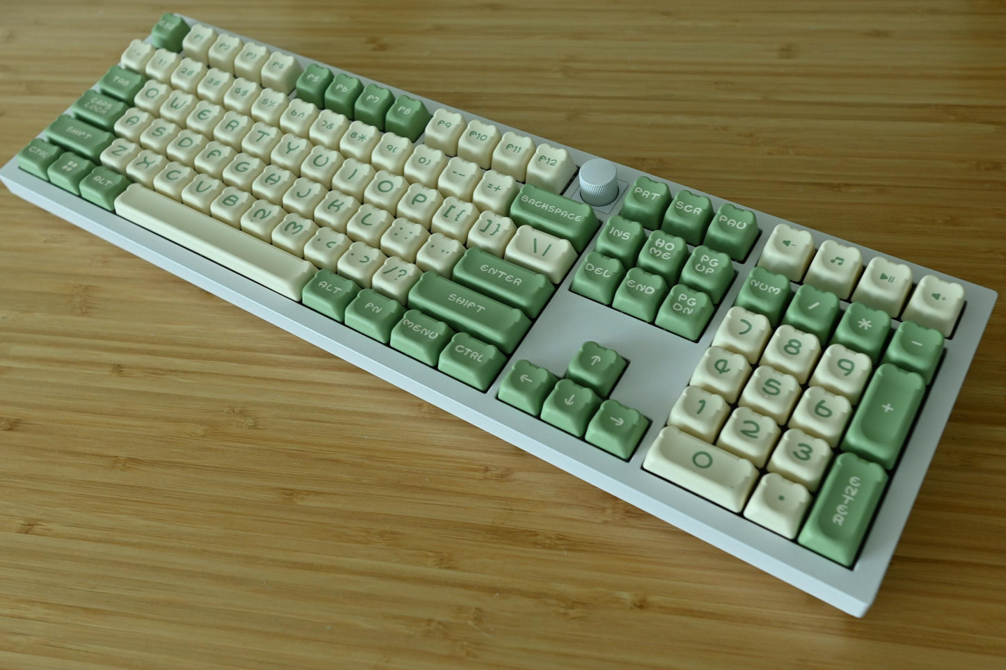 Cute Green Tea Matcha Theme Keycap Set