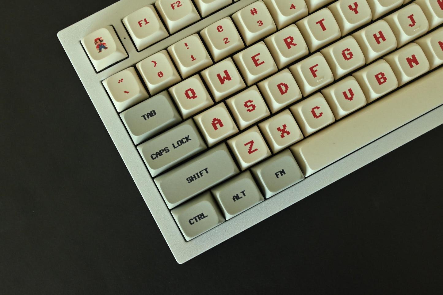 Retro Mario Video Game Keycap Set