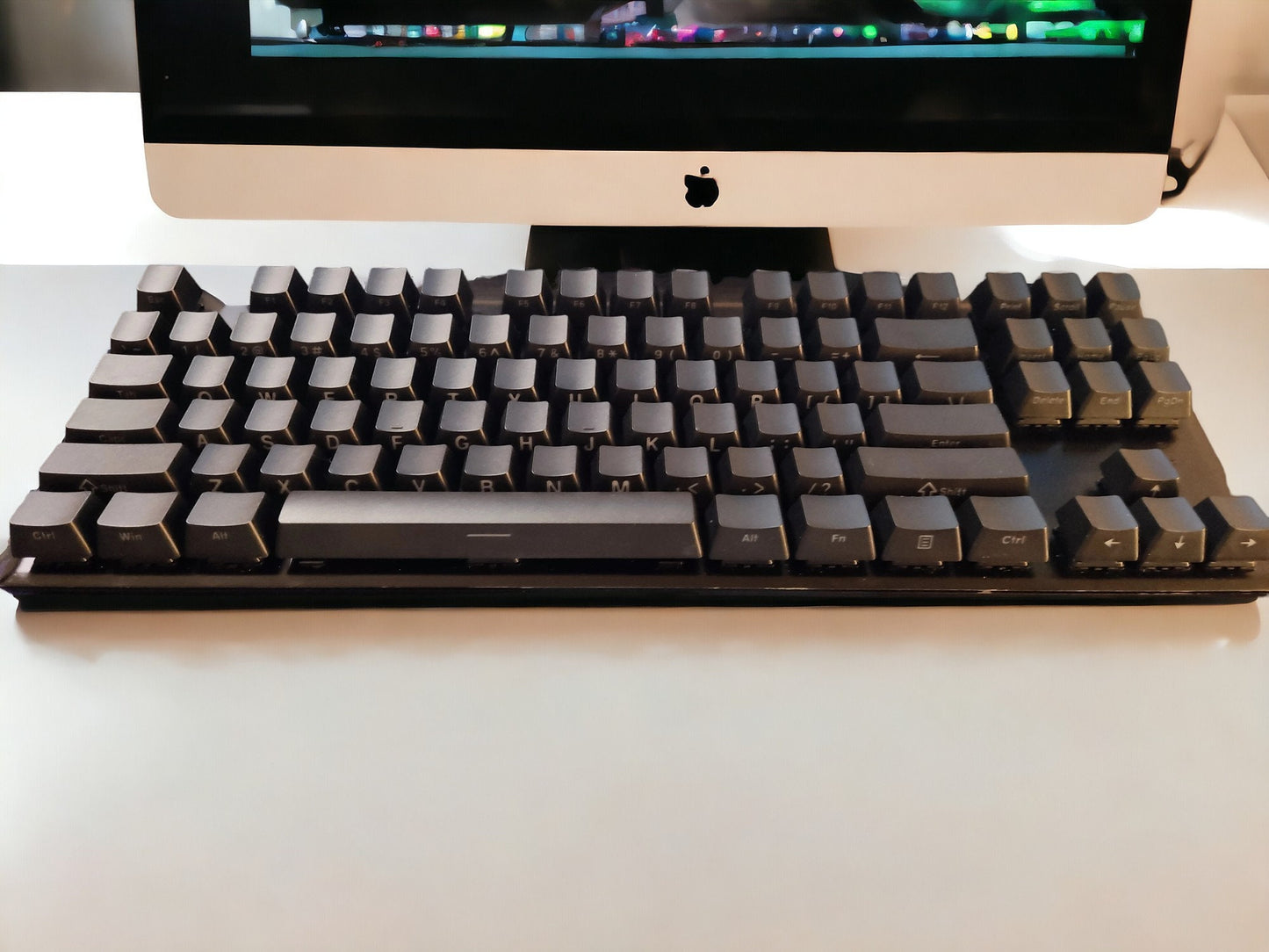 Black Backlit Side Print Keycap Set