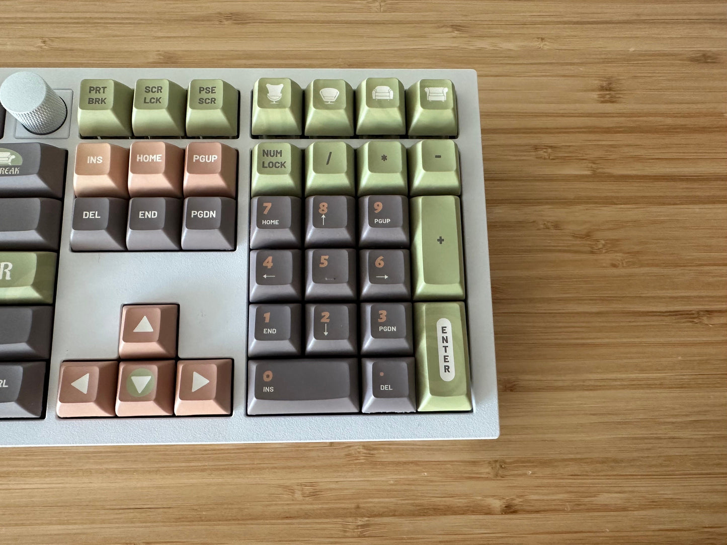 Cute Cafe Green Tea Dessert Keycap Set