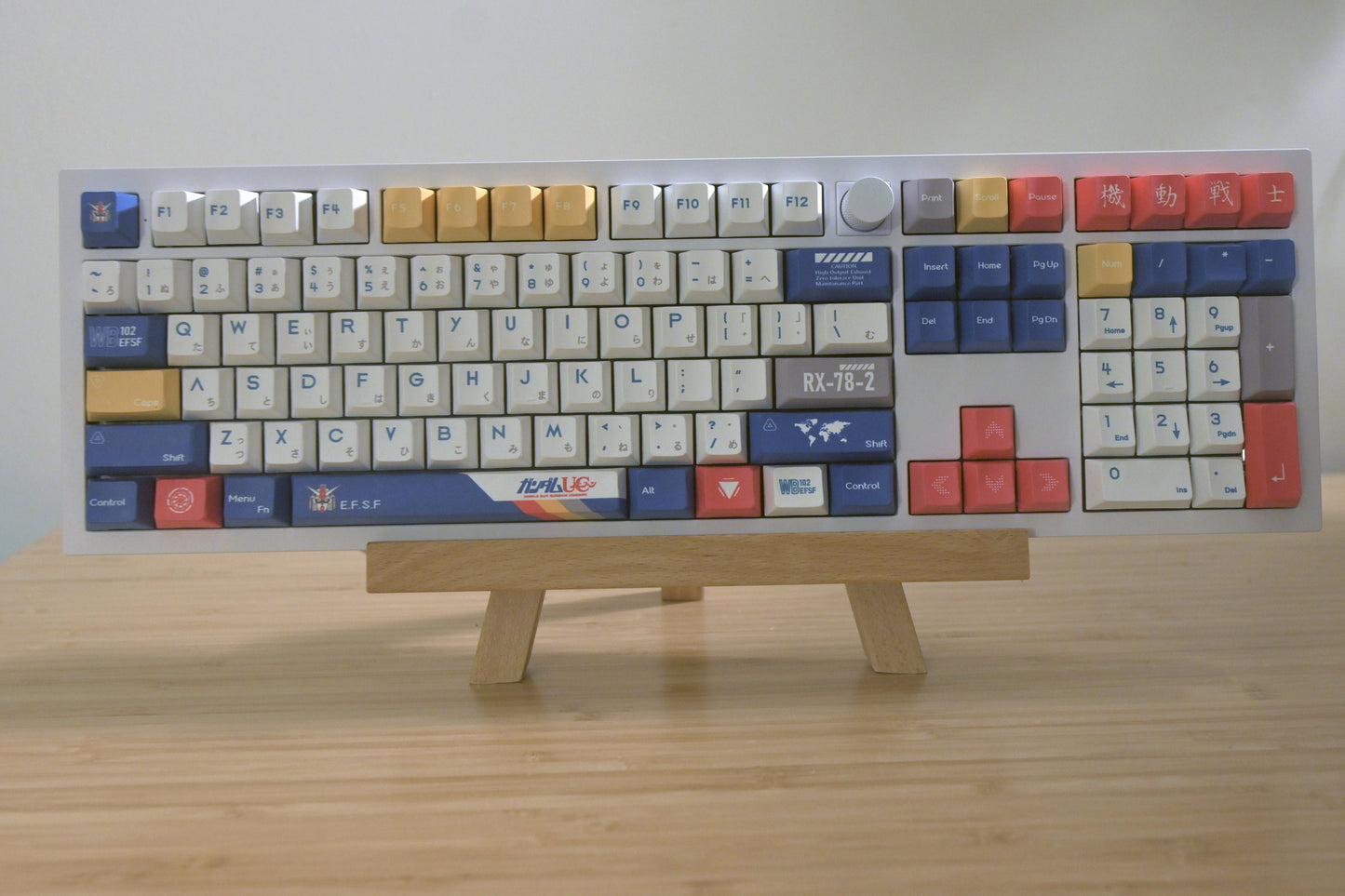 Mecha Robot Gundam Anime Keycap Set
