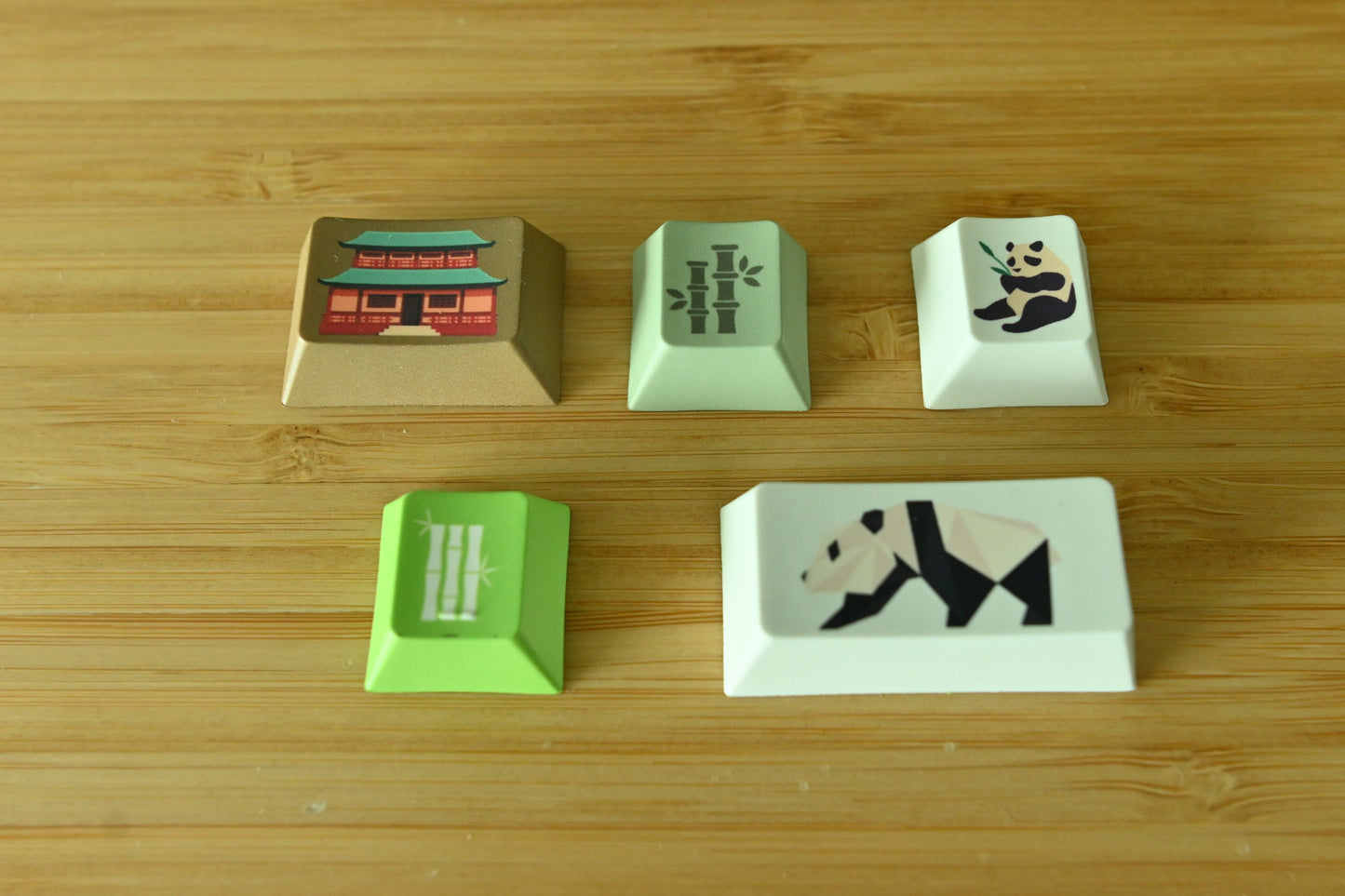 Green Garden Nature Theme Keycap Set