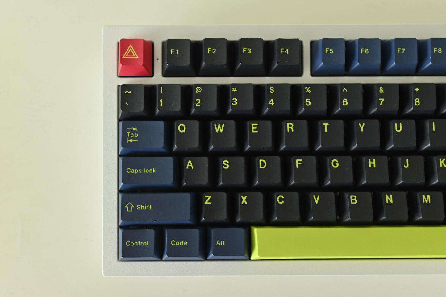 Neon Cyberpunk Theme Keycap Set
