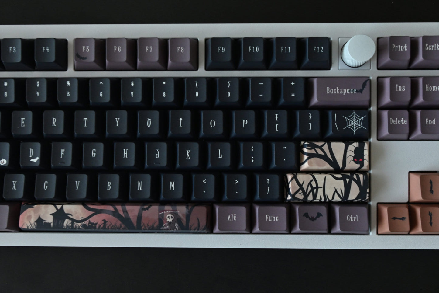 Spooky Cartoon Halloween Keycap Set