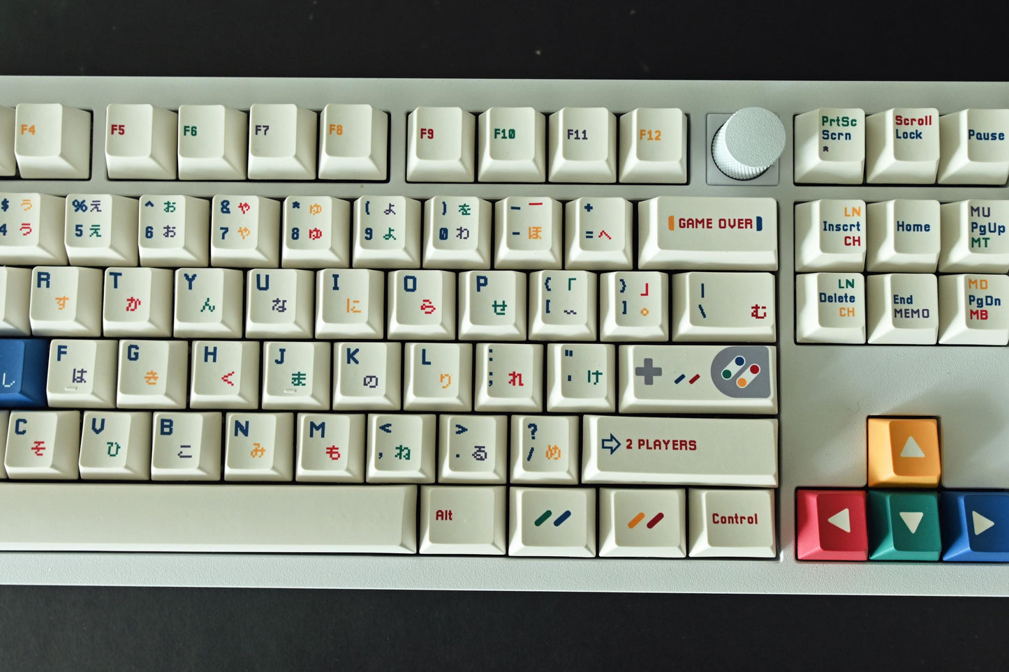 Retro Japanese Video Game Theme Keycap Set