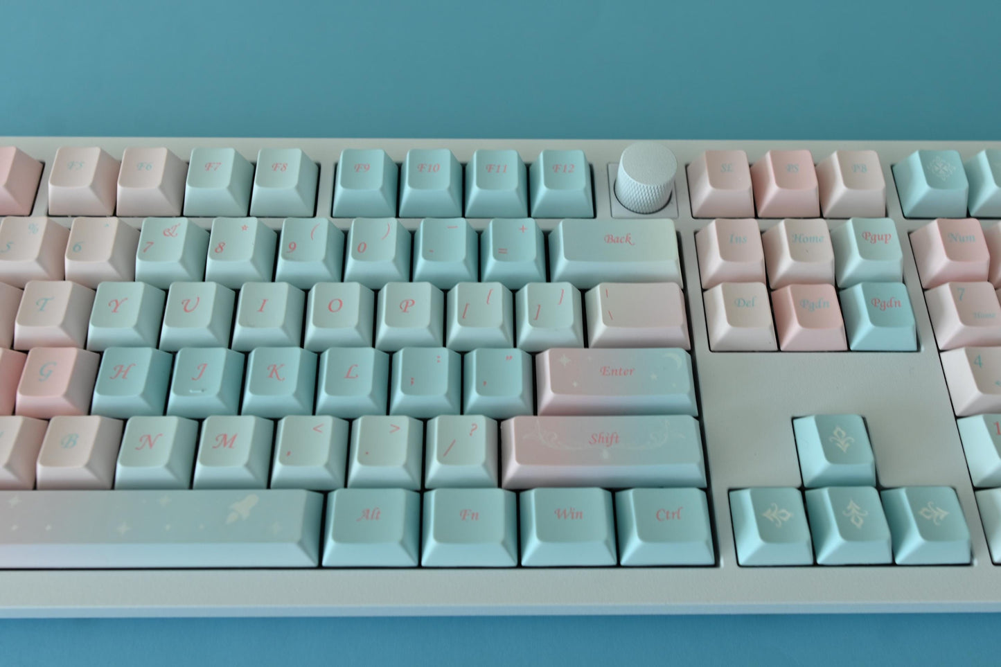 Cotton Candy Dream Theme Keycap Set