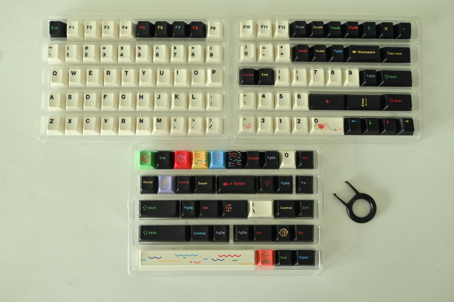 Retro Video Game Theme Keycap Set