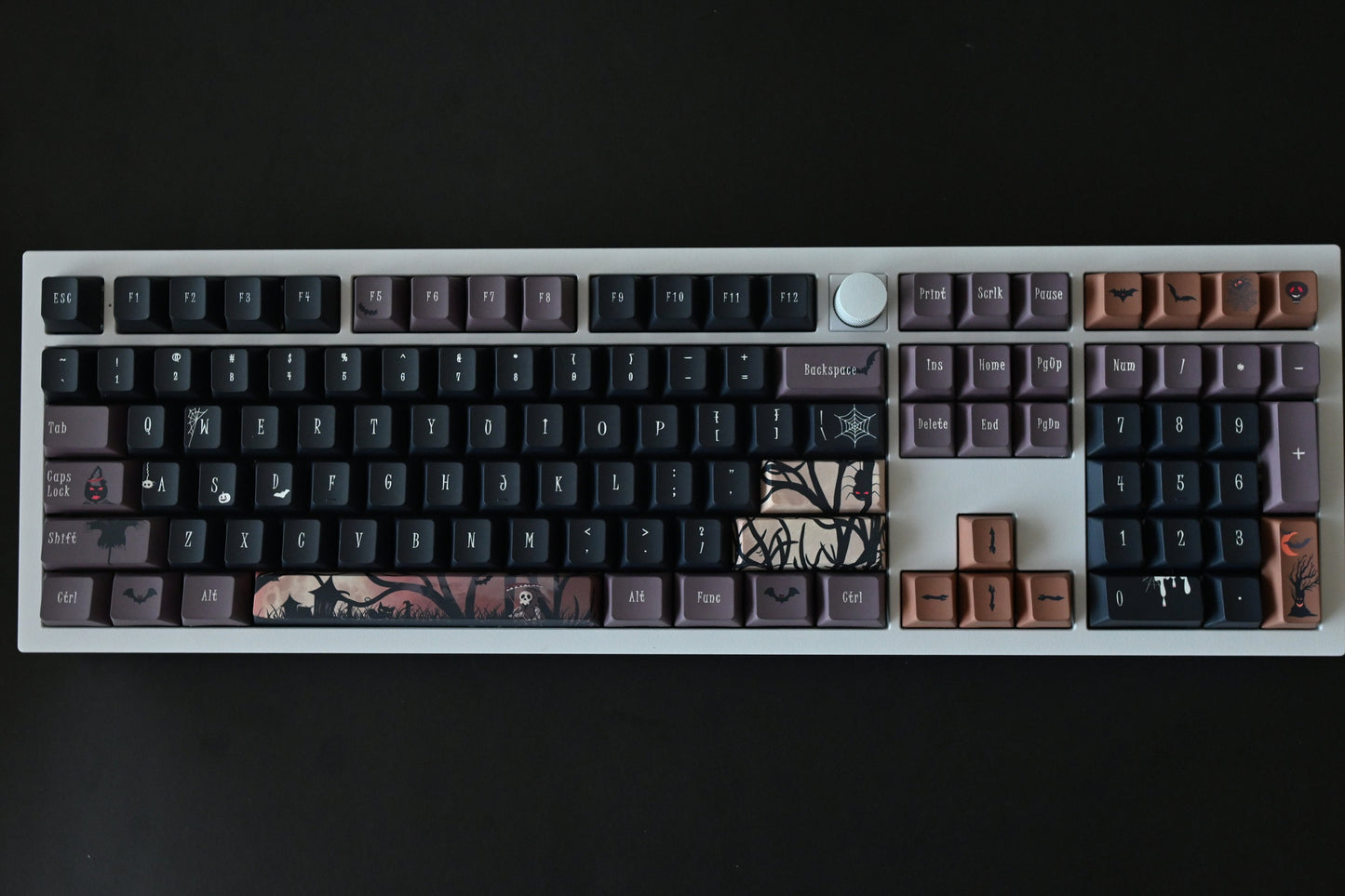 Spooky Cartoon Halloween Keycap Set