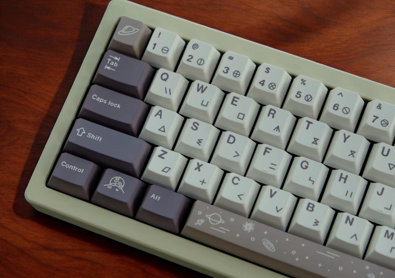 Deep Sky Galaxy Universe Theme Keycap Set