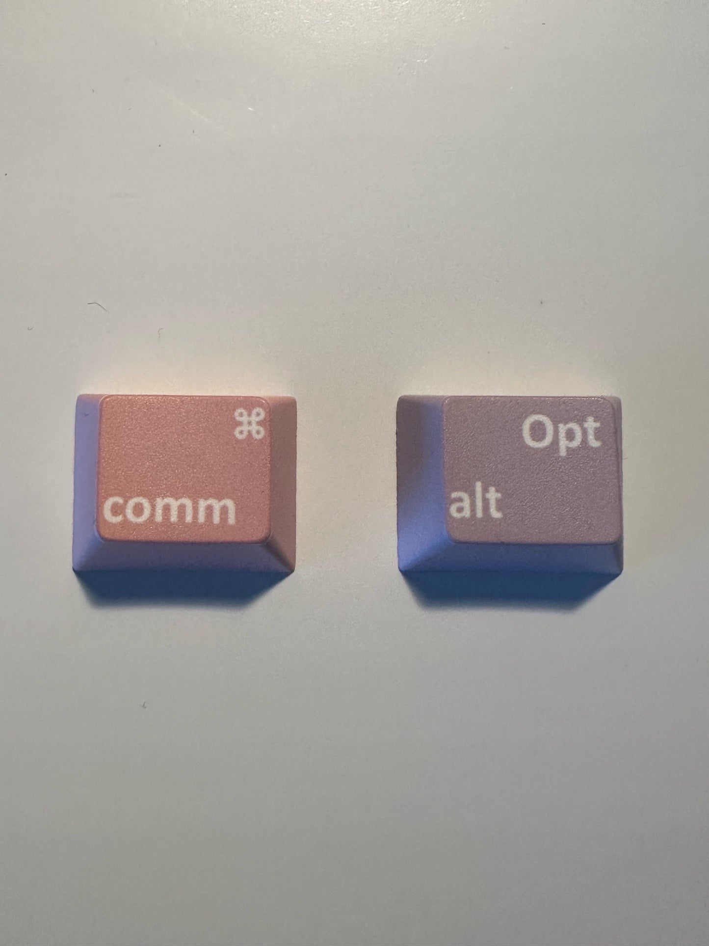 Backlit Pastel Rainbow Gradient Keycap Set