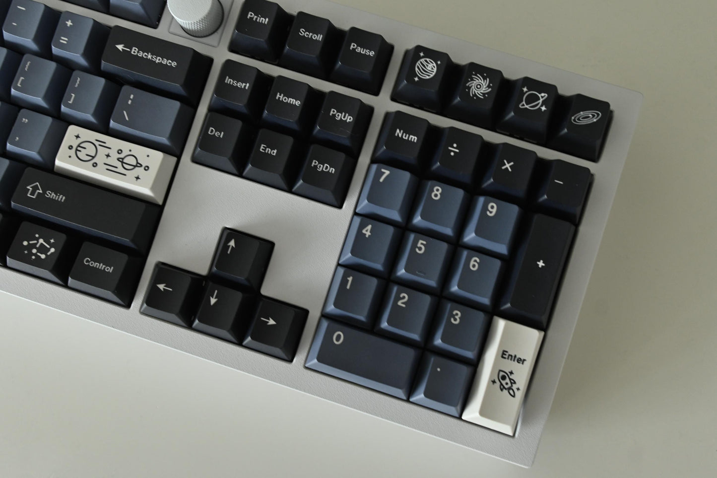 Dark Galaxy Universe Outer Space Keycap Set